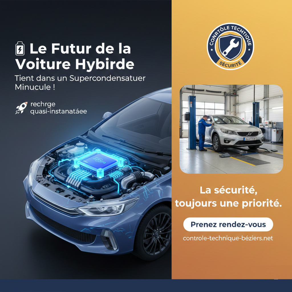 post Supercondensateur Minuscule