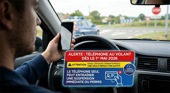 PERMIS SUSPENDU DÈS LE 1er MAI ?