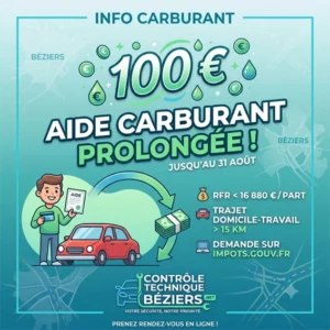 Post Aide carburant de 100 € prolongée jusqu’au 31 août : êtes-vous concerné
