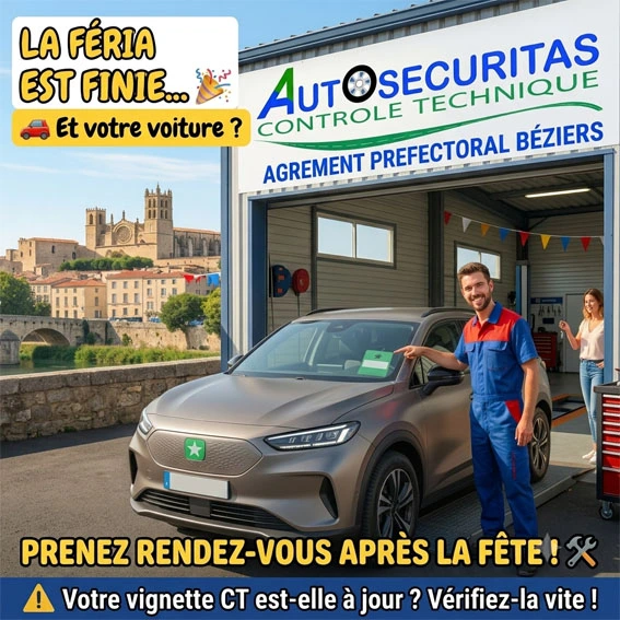 Post La Féria de Béziers s'achève... Il est temps de prendre soin de votre véhicule